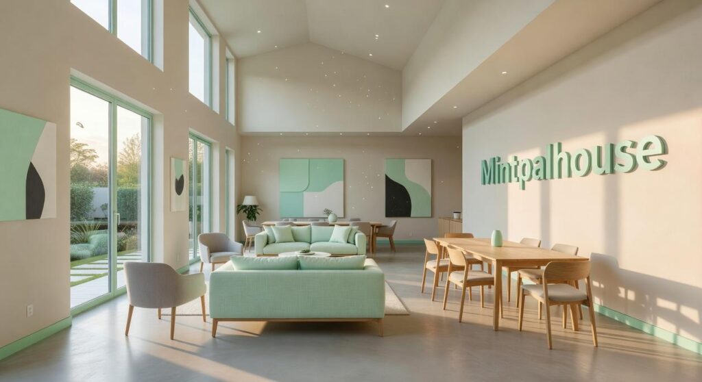 house interior mintpalhouse